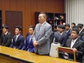 丸山社長は挨拶で「感無量」と悲願達成の喜びを話した