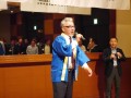 中締めの挨拶はＪＵ岡山の中西信夫副会長・副理事長