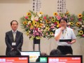 牟田会場長が挨拶を述べた