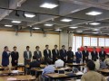 ＪＵ中四国青年部会の多田顧問が各青年部会長を紹介した