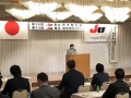 開会に際し挨拶を述べる武田青年部会長