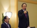 松永名誉会長が挨拶