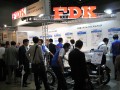 バッテリーメーカーがEVへの取組みを出展（FDK）