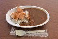 昼食は新米コシヒカリを使用したカレーを提供