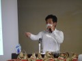 「県外コーナー」はＪＵ島根の中村青年部会長がコンダクターを務めた