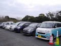 出品ヤードにはバラエティー豊かな出品車