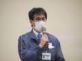 営業部の長野徳雄次長が挨拶