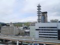 本社ビル１０階から三ノ宮・元町方面を見渡す眺望（山側）
