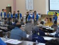 来場者多数で活気があります　